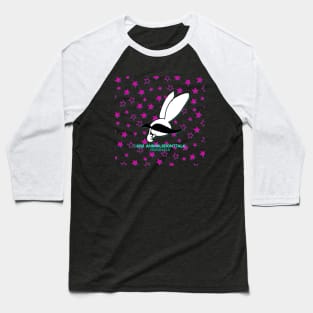 Mr Moustache Rabbit Originals Baseball T-Shirt